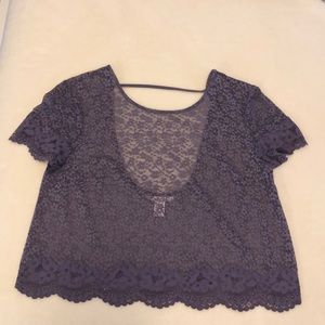 Victoria’s Secret Lace Crop Top